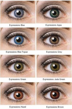لنزهای رنگی Expressions
